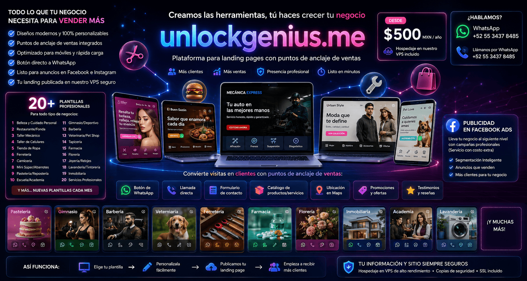 Anuncio UnlockGenius 2